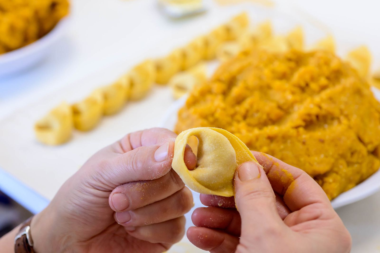Lavorazione della pasta fresca emiliana — DSC0478